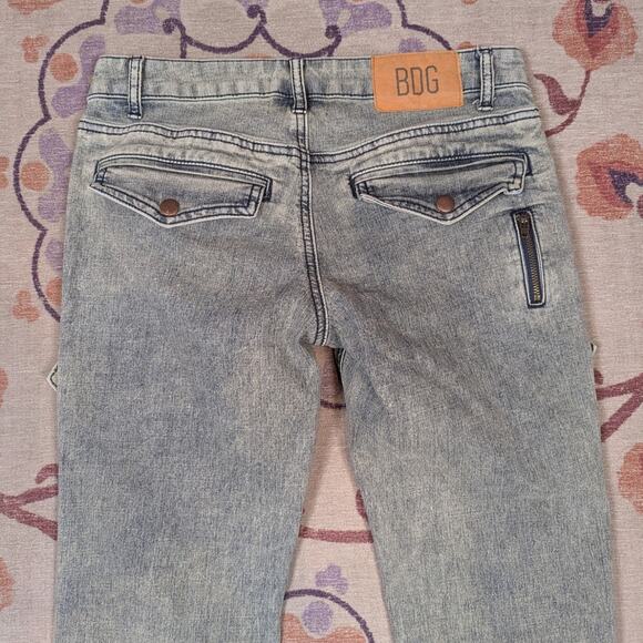 Urban Outfitters BDG Micro Bootcut Low Rise Jeans Gray Size 26 - Picture 10 of 13